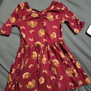 DotDotSmile ~ Thanksgiving Ballerina dress ~ size 12-24 months ~ like new